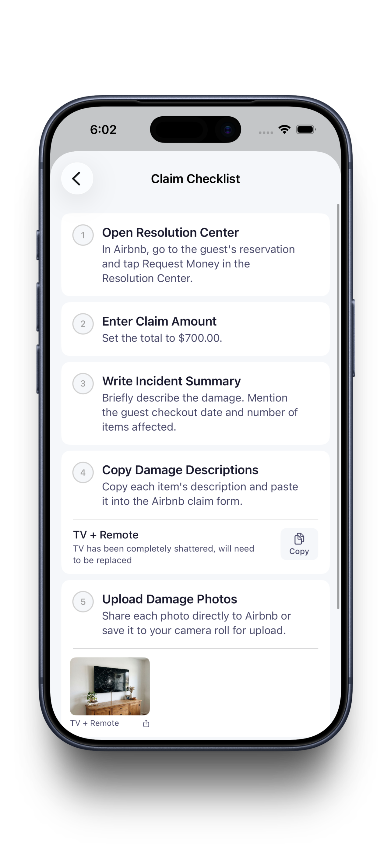 Cairn Home Screen